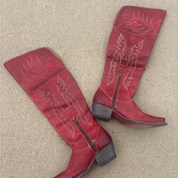 Freebird Wynonna Leather Boots - Picture 3 of 4